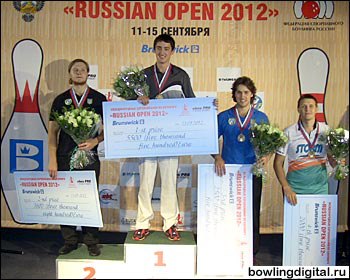 Призеры Russian Open 2012
