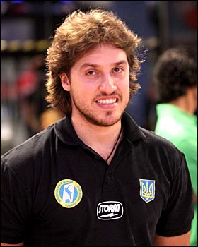 Михаил Калика на Кубке Мира по боулингу 2012
