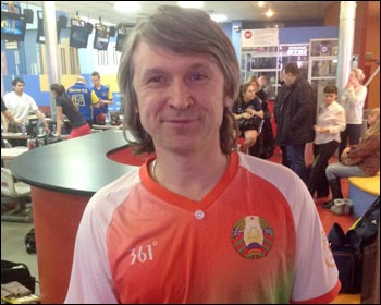 Лидер квалификационного зачета на 1 этапе Bowling OPEN 2014 Дмитрий Шилкин